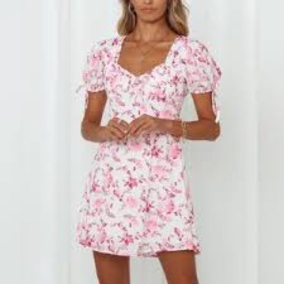 Princess Polly Dresses & Skirts - Princess Polly Landon Mini Dress Pink Floral